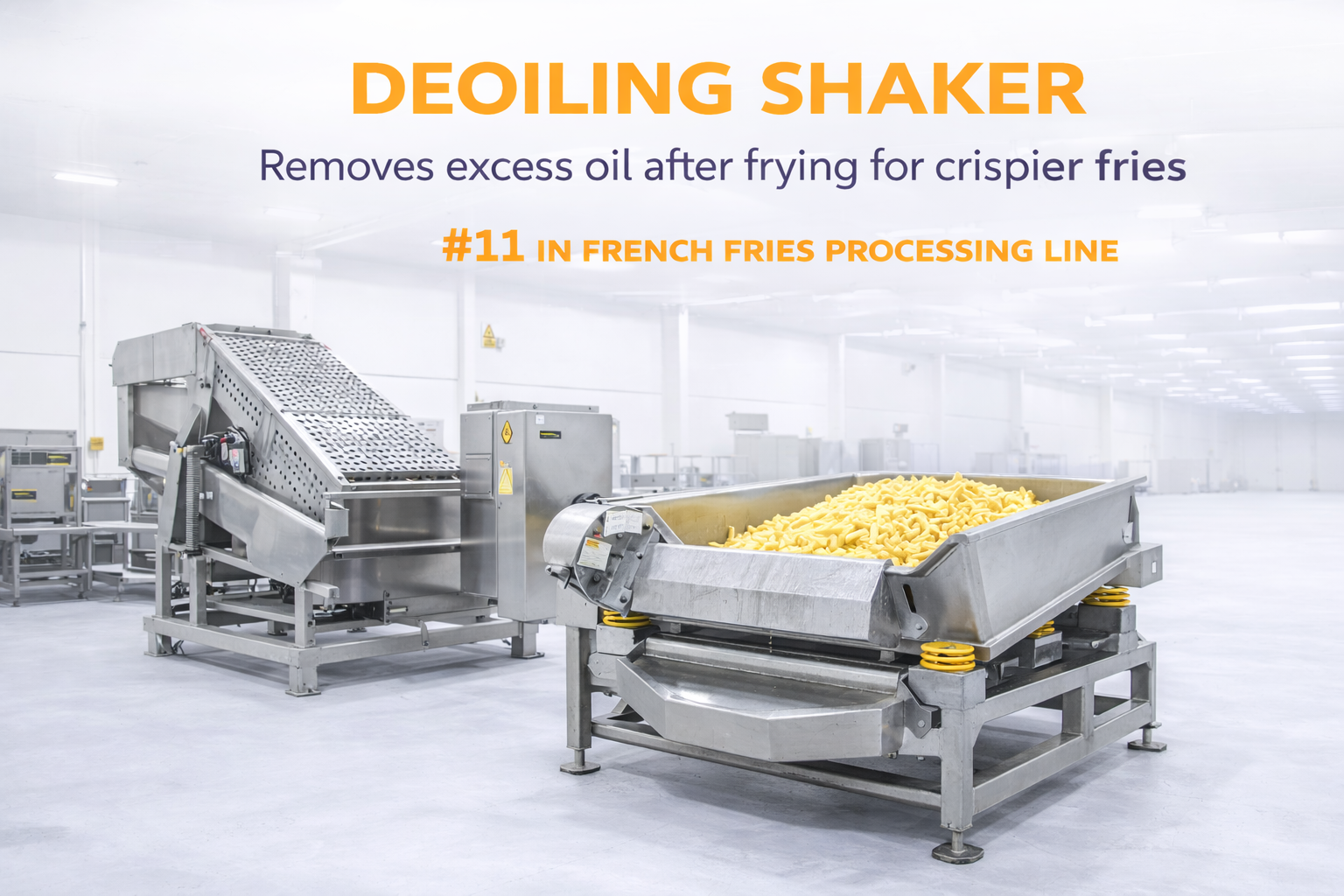 Deoiling Shaker