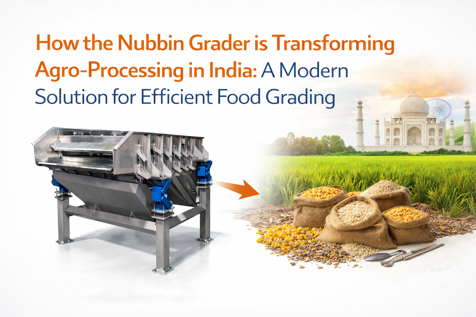 How the Nubbin Grader is Transforming Agro-Processing in India: A Modern Solution for Efficient Food Grading