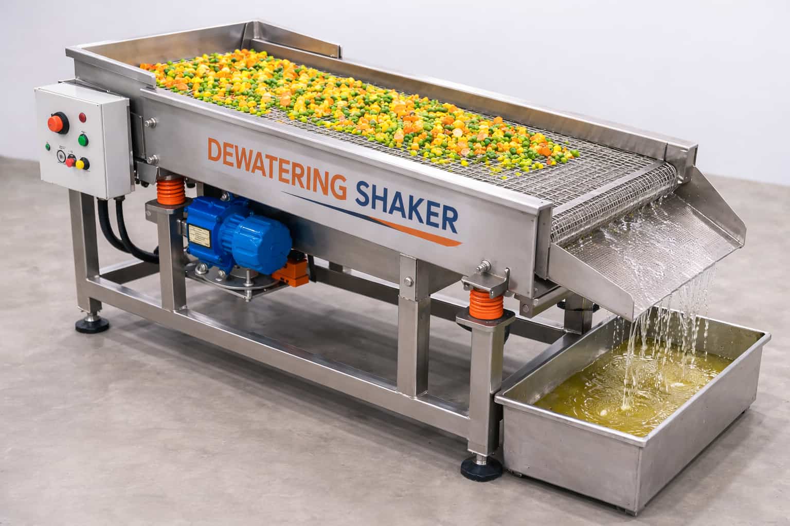 Dewatering shaker
