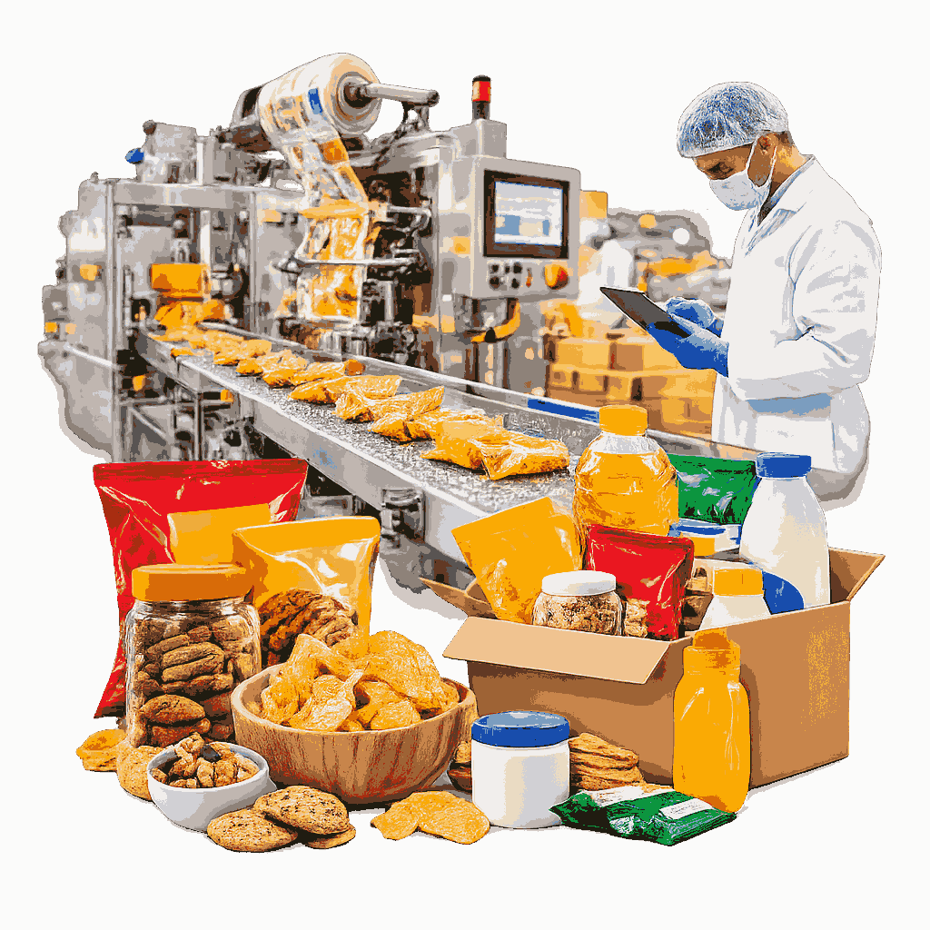 FMCG manufacturing processing and product handling machinery