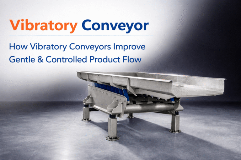 How Vibratory Conveyors Improve Gentle Controlled Product Flow