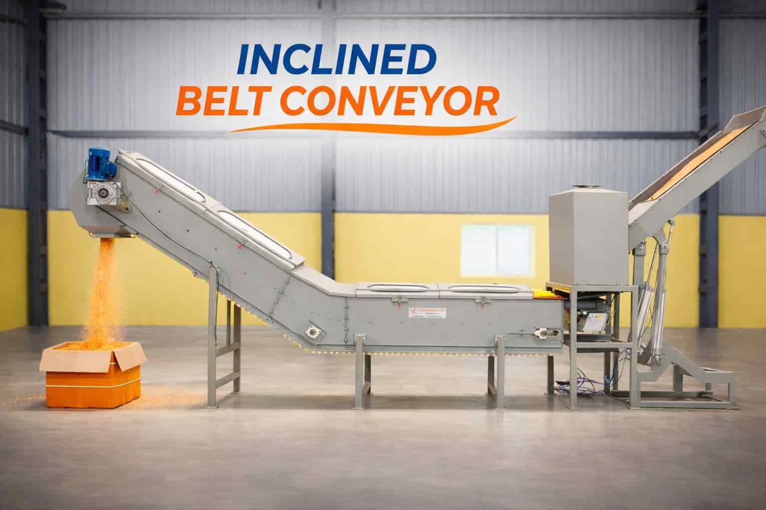Inclined Belt Conveyor