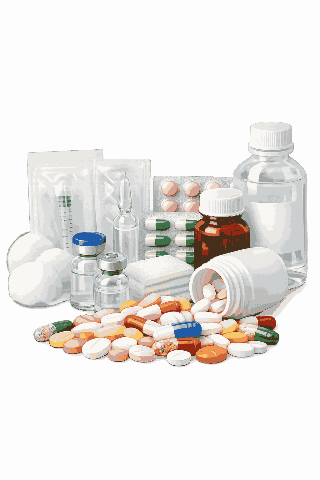Pharmaceutical industry material handling and processing equipment