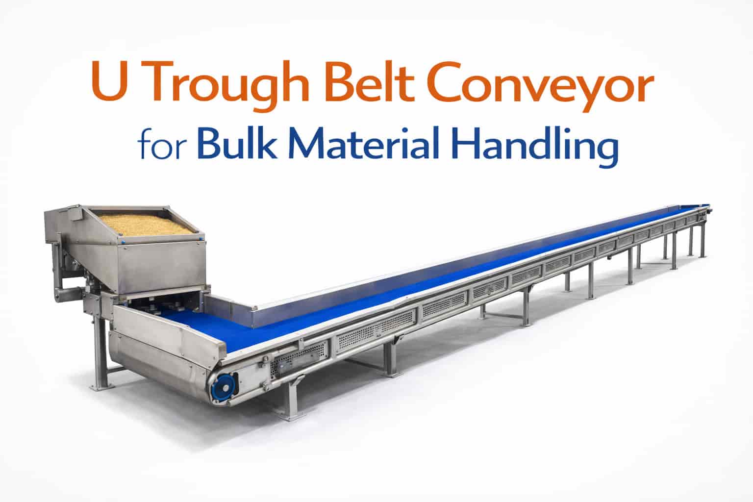 U-Trough Belt Conveyor System