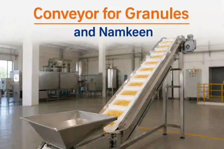 Best Conveyor for Granules and Namkeen 1 Best Conveyor for Granules and Namkeen Pune