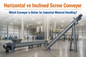 Horizontal vs Inclined Screw Conveyor yuga-we100