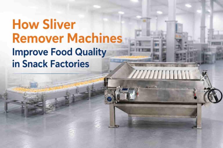 How Sliver Remover Machines Improve Food Quality in Snack Factories