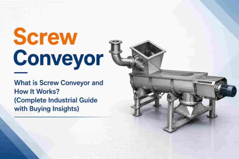 What is Screw Conveyor and How It Works (Complete Industrial Guide with Buying Insights)