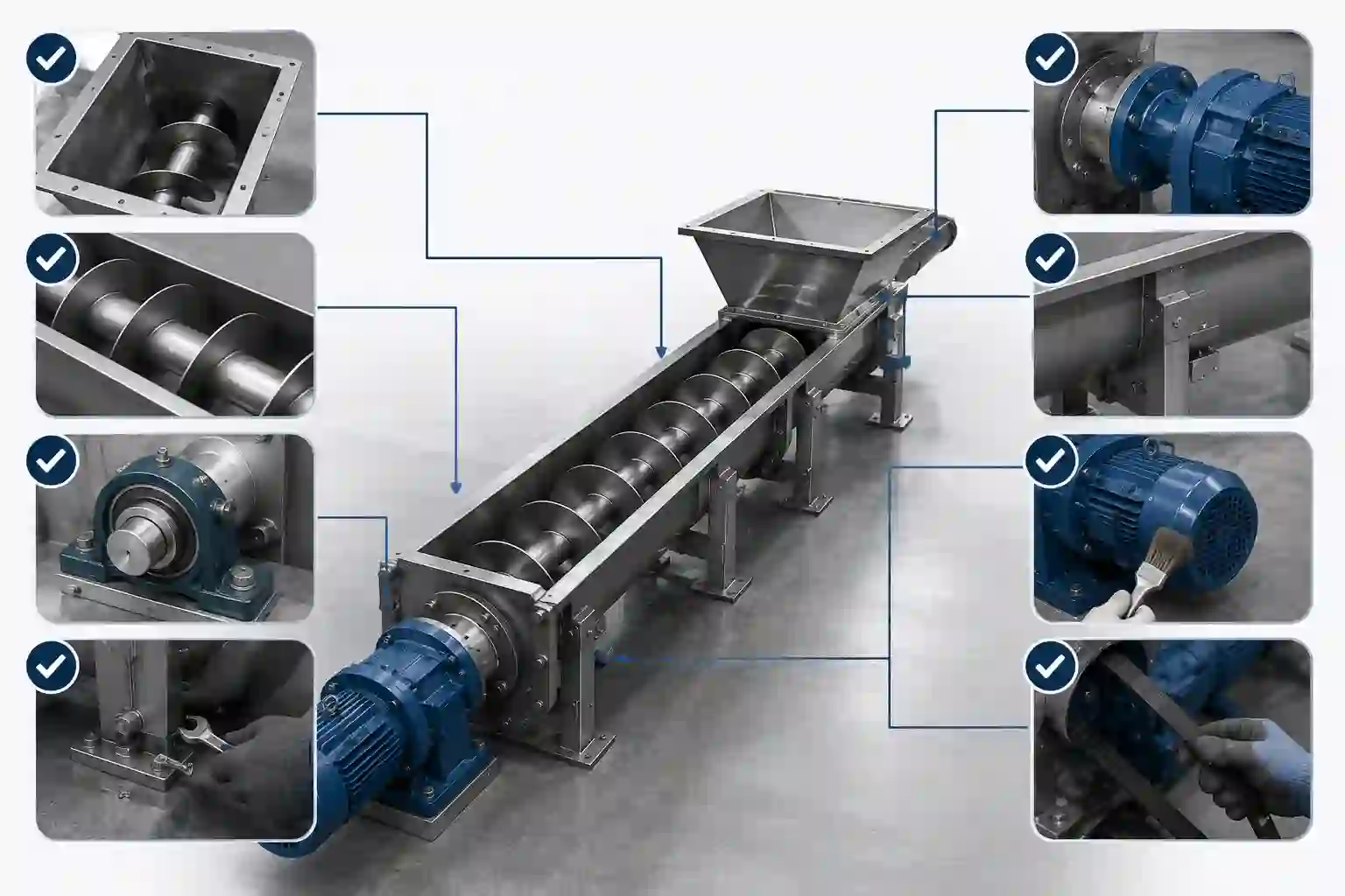 Screw Conveyor Maintenance Checklist 2 Industrial Screw Conveyor Maintenance