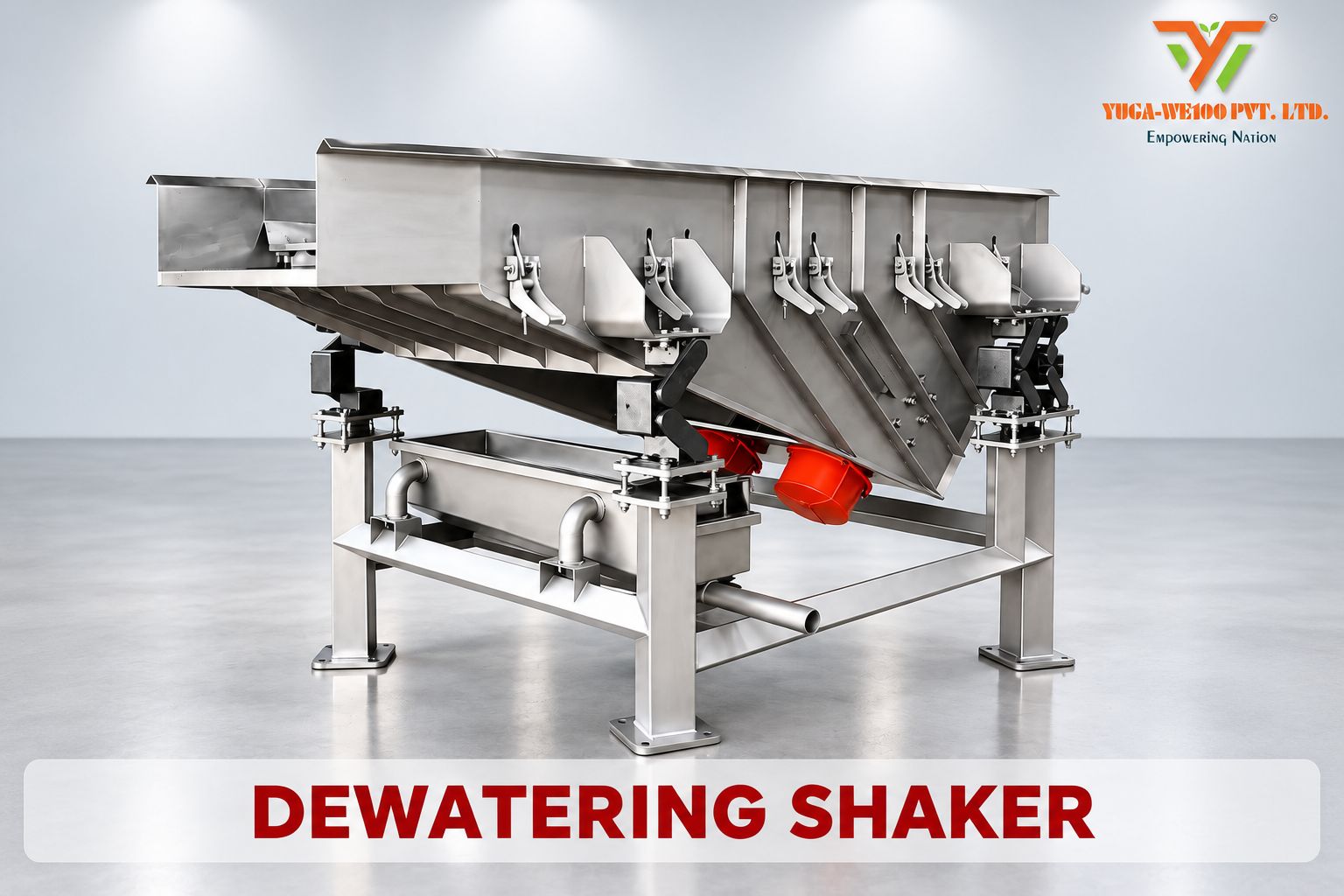 Home 18 Dewatering Shaker Yugawe100 For food Processing