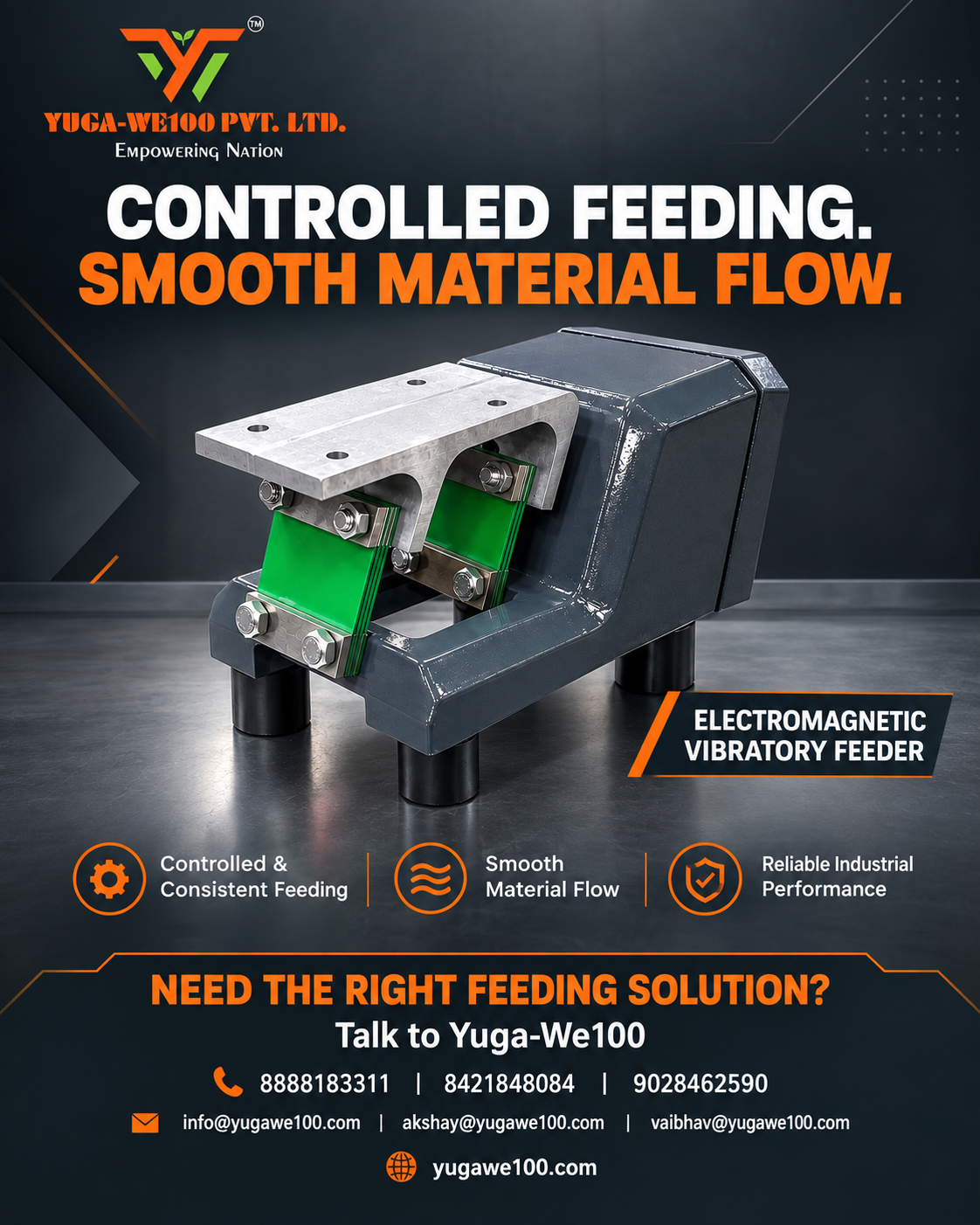 Electromagnetic Vibrating Feeder Manufacturer India