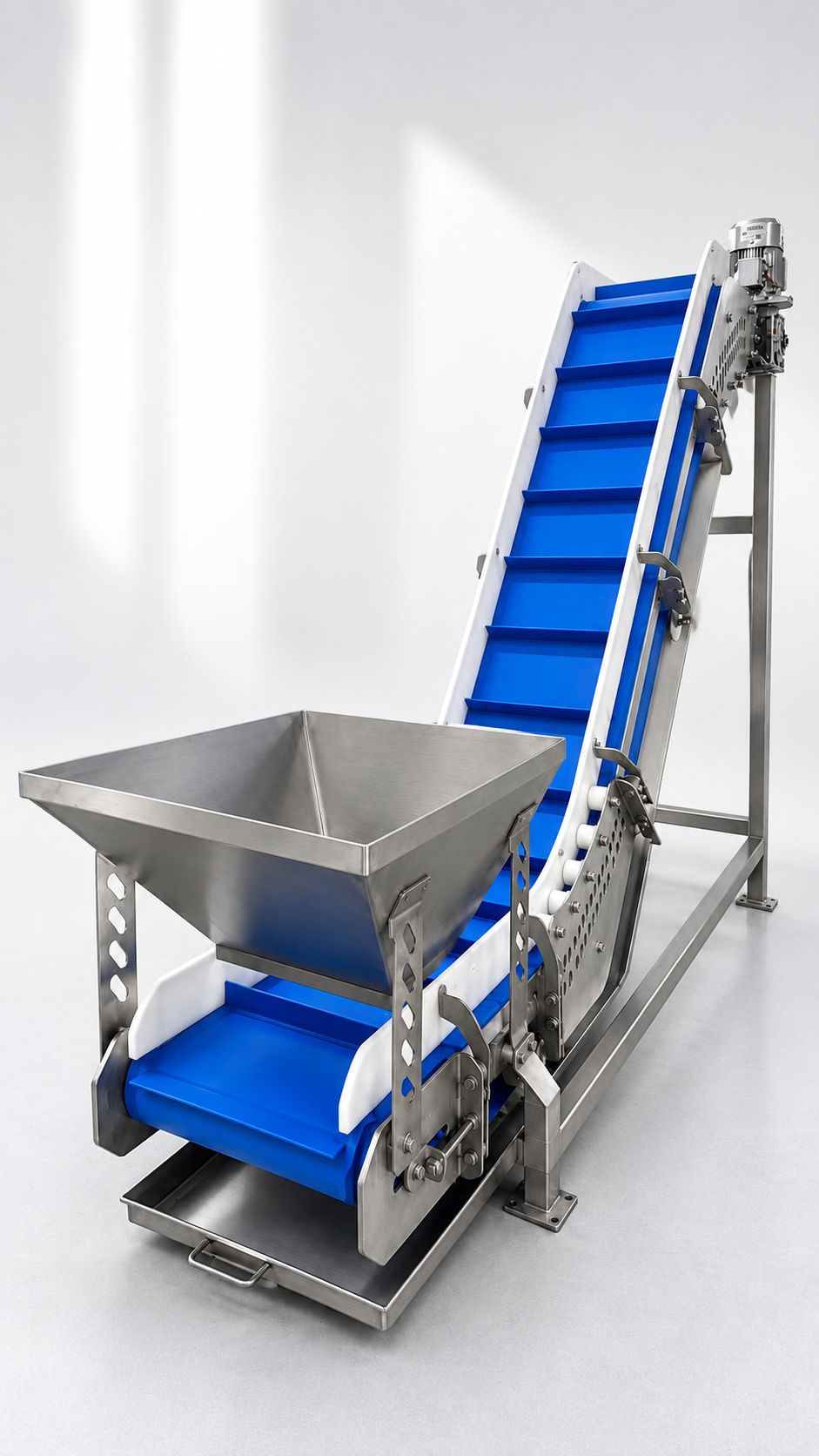 Yuga-We100 PU Fabric Belt Elevator