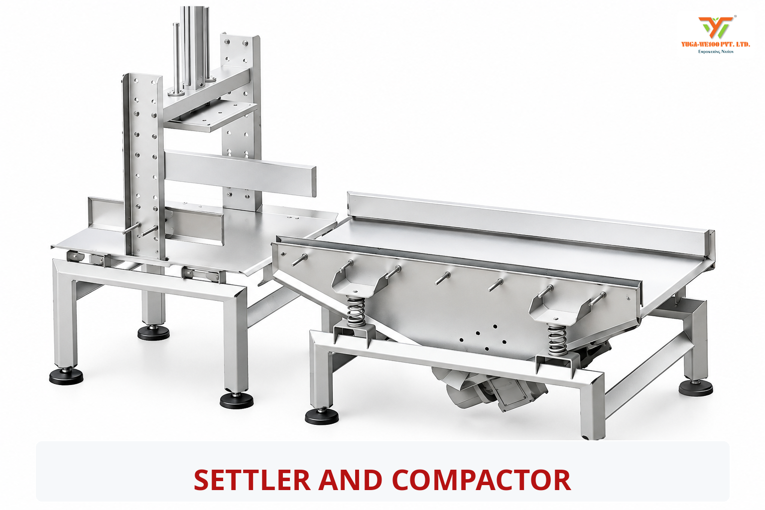 Settler and Compactor Yugawe100 Food Processing