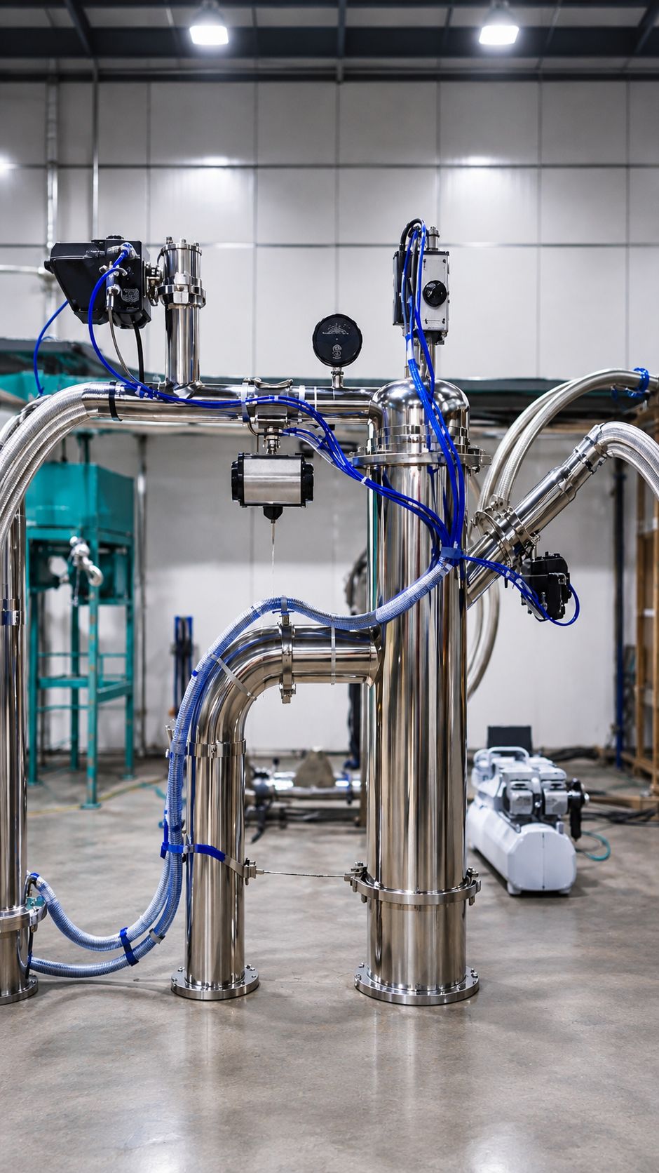 Industrial Vacuum Conveyor System