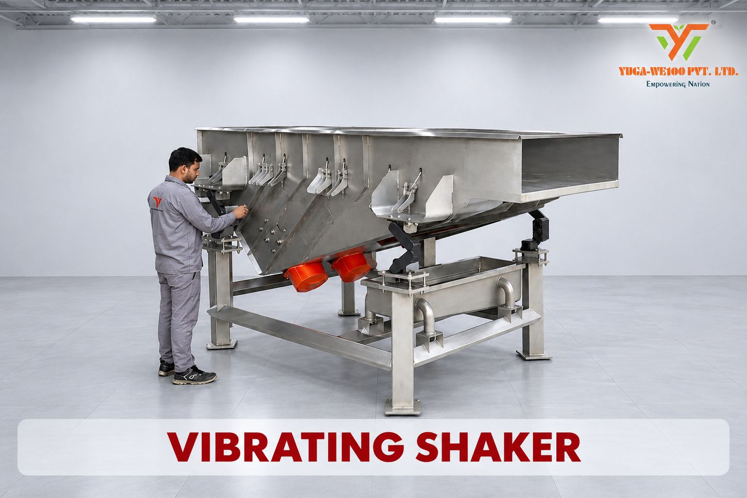 Home 13 Vibrating Shaker Yugawe100 India For Food Processing