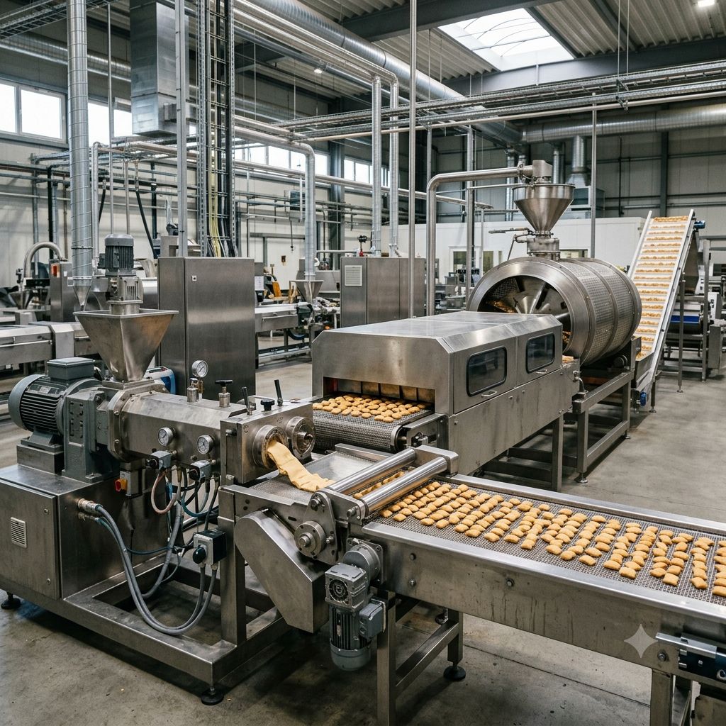 Kurkure production line