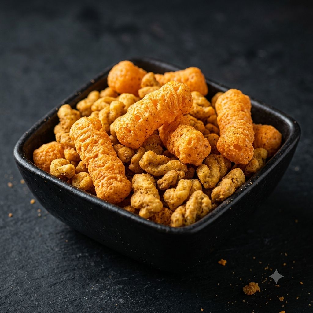 Kurkure and pellets
