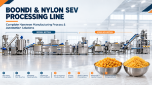 Boondi & Nylon Sev Processing Line
