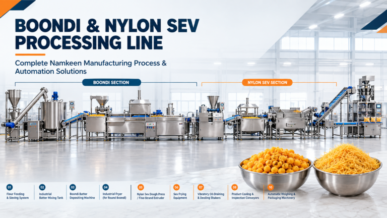Boondi and Naylon Sev 2 Boondi & Nylon Sev Processing Line