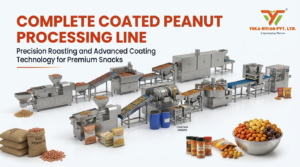 COATED PEANUT PROCESSING LINE