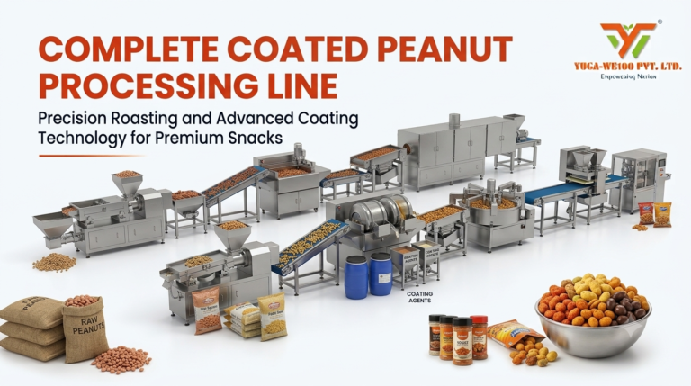 COATED PEANUT PROCESSING LINE 3 COATED PEANUT PROCESSING LINE