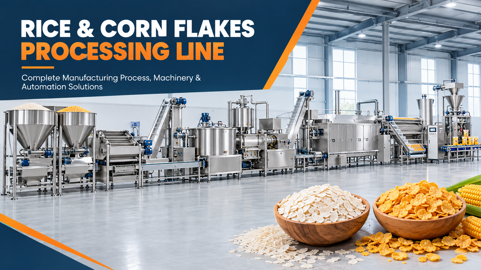 Rice and Corn Flakes