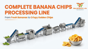 banana chips processing line